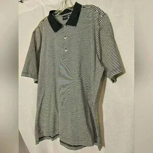 Fairway & Greene Polo Navy Blue White XL